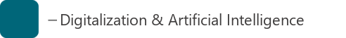 Digitalization & ArtificialIntelligence