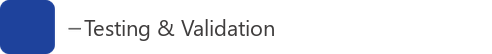 Testing & Validation